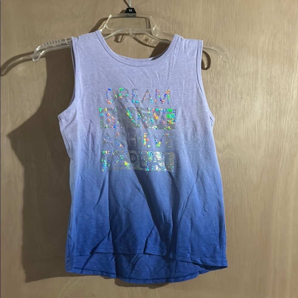 Athletic Works Girls Ombré Tank Top